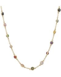 LÁTELITA London - Solid 14K Multi Gemstone Necklace - Lyst