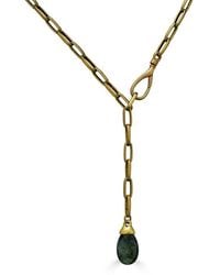 Loni Paul Jewelry - Lariat With Labradorite Pendant - Lyst