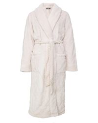 Pretty You London - Quilted Velour Robe - Lyst