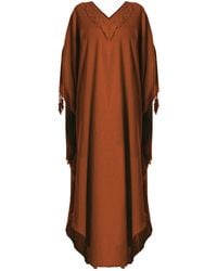 Zhenabia - Boho Kaftan Summer Maxi Dress - Lyst