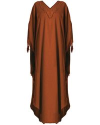 Zhenabia - Boho Kaftan Summer Maxi Dress - Lyst