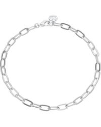 Lily Charmed - Sterling Chunky Oval Link Charm Bracelet - Lyst