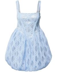 Amy Lynn - Lisa Lace Embellished Mini Puffball Dress - Lyst