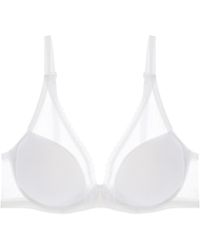 Journelle - Victoire Plunge Bra Alabaster - Lyst