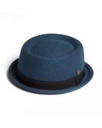 Dasmarca Hats - Jack Felt Skimpy Brim Short Brim Rude Boy Mod Style Porkpie Hat - Lyst