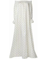 Love Letters X - Dolce Mare Off Shoulder Day Dream Dress - Lyst