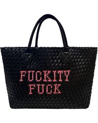 Lilly Loves - Fuckity Fuck Embroidered Handbag - Lyst