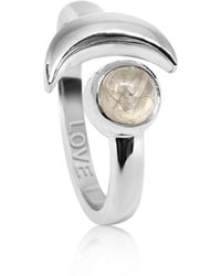 The Jewellery Store London - Adjustable June Love Birthstone Ring - Lyst