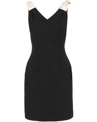 Santinni - Elise Wool Dress With Silk Bows - Lyst