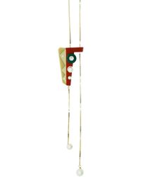 Gissa Bicalho - Neutrals Handmade Acrylic Necklace Inti Kahki - Lyst