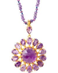 Emma Chapman Jewels - Boston Amethyst Pendant - Lyst