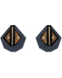 Gissa Bicalho - Earring Short Clef Smoked - Lyst
