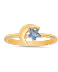 Kylie Harper - Celestial Star & Moon Ring - Lyst
