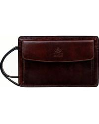 Time Resistance - Leather Clutch Purse - Lyst