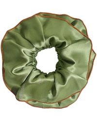 Lost Pattern - Maxi Flower Double-Layer Oversized Silk Scrunchie - Lyst