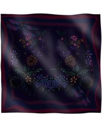 Natalia Petruch - Mountain Flowers Silk Handkerchief - Lyst