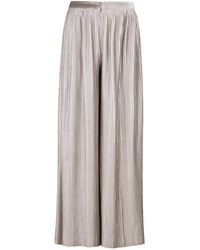 Boutique Kaotique - Loose High Waisted Velvet Trousers - Lyst