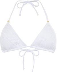 Leyla Maya Ltd - Sevi Triangle Bikini Top - Lyst
