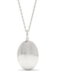 Jaredjamin - Smooth Necklace Pendant Locket - Lyst