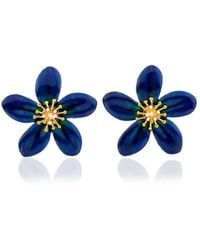 Milou Jewelry - Scarlet Flower Earrings - Lyst