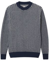 Thinking Mu - Recycled Cotton Knitted Santos Sweater - Lyst