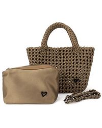 Prenelove - Cambridge Small Woven Hand-Knotted Tote - Lyst