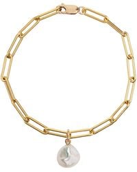 Ora Pearls - Aetia Keshi Pearl Chain Bracelet - Lyst