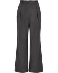 Mandragora - Woolen Trousers With Straight Legs And Pleats - Lyst