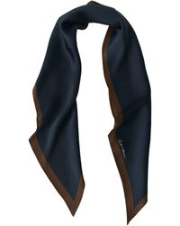 Lost Pattern - Satin Silk Neck Scarf - Lyst