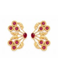 The Pink Reef - Madame Earring - Lyst