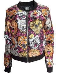 Any Old Iron - Born Wild Bomber Jacket - Lyst