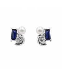 Cier - Ocean Cluster Stud Earrings - Lyst