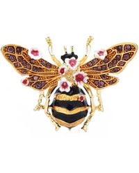 Chanel Joan Elkayam - Enamelled Large Bee Brooch - Lyst