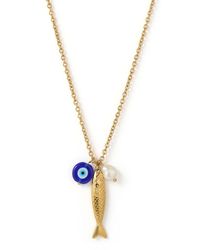 ARMS OF EVE - Sirena Charm Necklace - Lyst