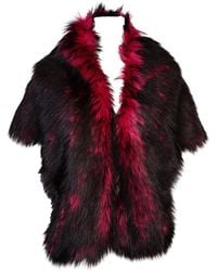 Jennafer Grace - Sangre Faux Fur Shawl - Lyst