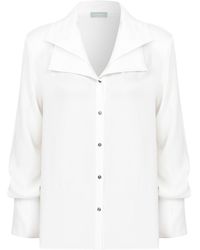 Cansu Xi - Silky Moonlight Shirt - Lyst