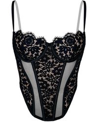 MONIQUE MORIN LINGERIE - Frisson Corset - Lyst