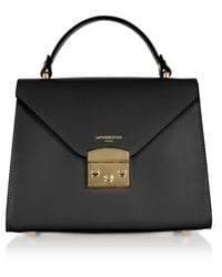 Le Parmentier - Peggy Leather Top Handle Satchel Bag - Lyst