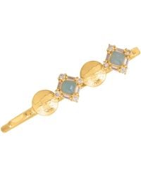 Lavani Jewels - Elara Aquamarine Hairpin - Lyst