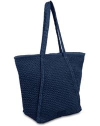 CAMPO MARZIO Roma 1933 - Flounder Maxi Tote Bag Ocean - Lyst