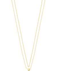 Esterah - Layered Ball Necklace - Lyst