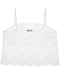 Journelle - Isabel Modern Lace Cami Blanc - Lyst