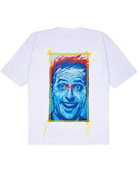 mysimplicated - Oversized T-Shirt With Face Design W - Lyst