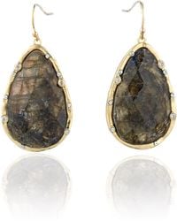 Rare Matters Jewelry - Timeless Nature's Beauty Teardrop Earrings Labradorite - Lyst