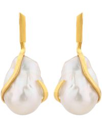 GEM BAZAAR - Baroque Beauty Earrings - Lyst