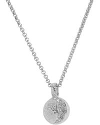 Claire Hill Designs - Moon Charm Necklace - Lyst