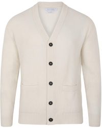 Paul James Knitwear - Lambswool Alfie Cardigan - Lyst