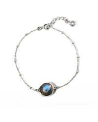 The Jewellery Store London - Labradorite You Are Loved Bracelet - Lyst