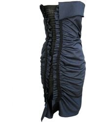 Ccy Currency - Halterless Frill Dress - Lyst