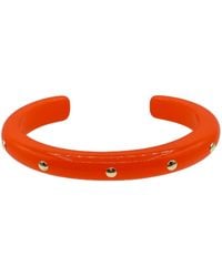 Michael Nash Jewelry - Sonia Resin Small Studded Small Cuff - Lyst